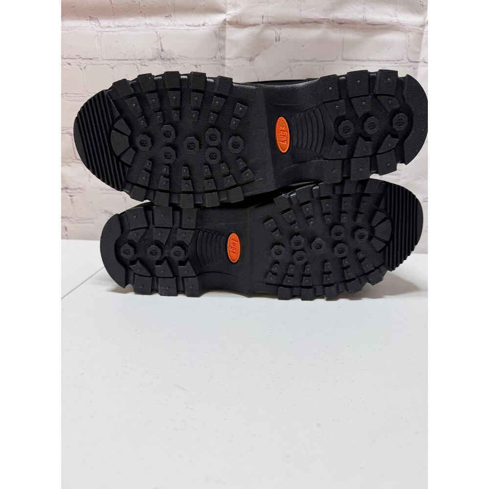 Lugz Warsaw Black Boots Men’s Size 10 D Lace-Up Work Boots NEW With Box - Picture 7 of 8